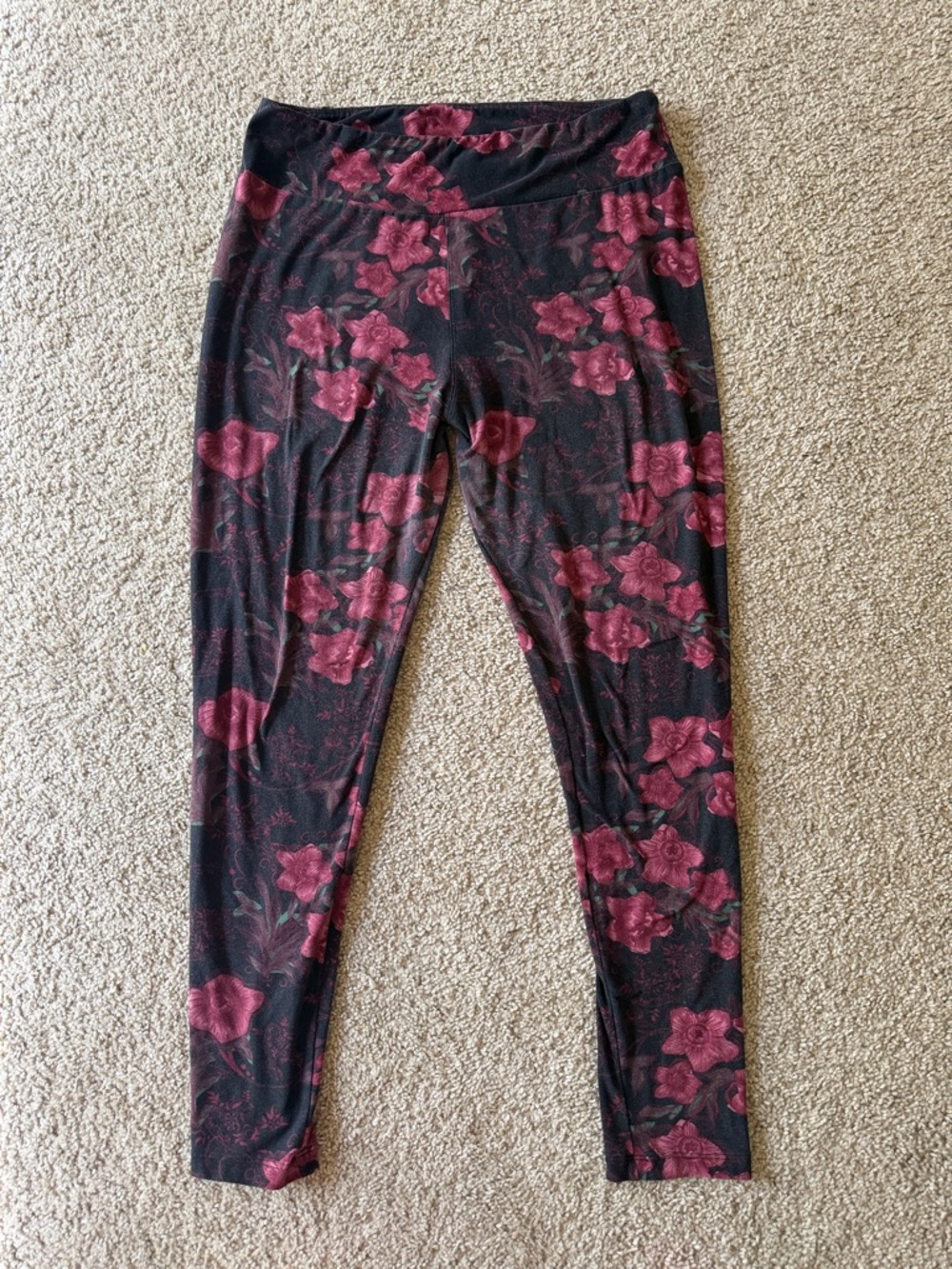 LuLaRoe Floral Leggings